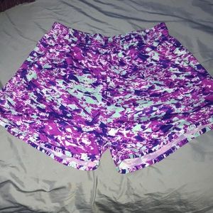 multicolored shorts